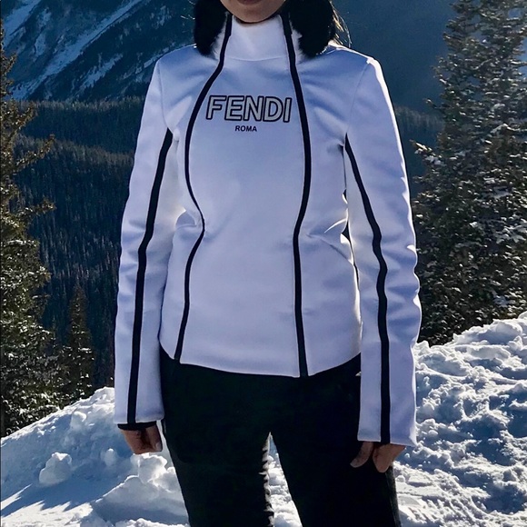 Fendi Logo Ski Jacket - Picture 3 of 6